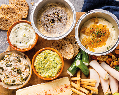 Spreads en dips